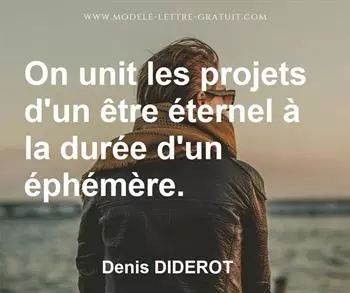 Citation de Denis DIDEROT