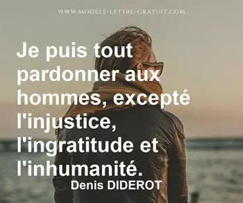 Citation de Denis DIDEROT
