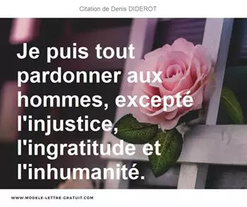 Citations Denis DIDEROT