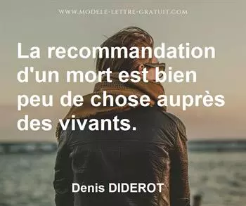 Citation de Denis DIDEROT