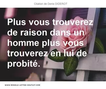 Citations Denis DIDEROT