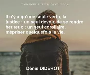 Citation de Denis DIDEROT