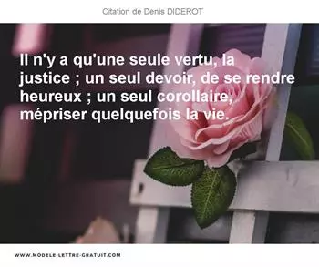Citations Denis DIDEROT