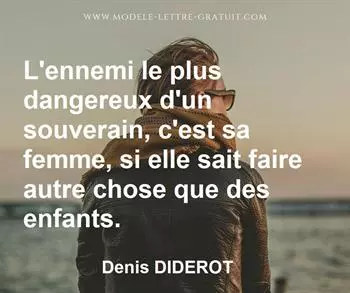 Citation de Denis DIDEROT
