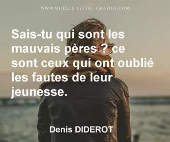 Citation de Denis DIDEROT