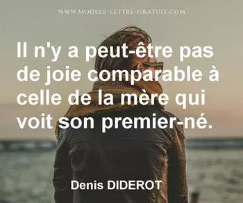 Citation de Denis DIDEROT