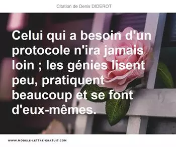 Citations Denis DIDEROT