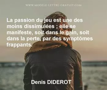 Citation de Denis DIDEROT