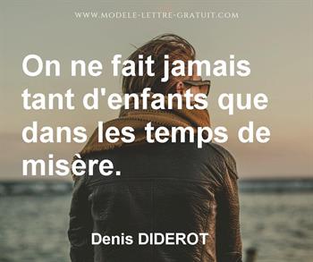 Citation de Denis DIDEROT