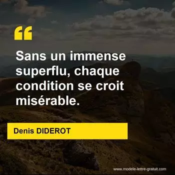 Citation Denis DIDEROT
