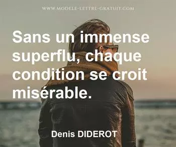 Citation de Denis DIDEROT