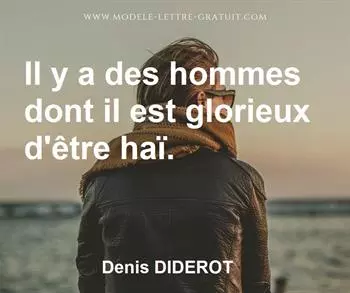 Citation de Denis DIDEROT