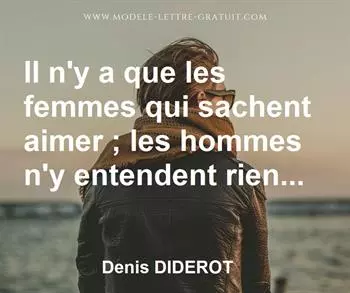 Citation de Denis DIDEROT