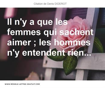 Citations Denis DIDEROT