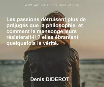 Citation de Denis DIDEROT