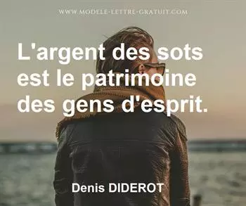 Citation de Denis DIDEROT