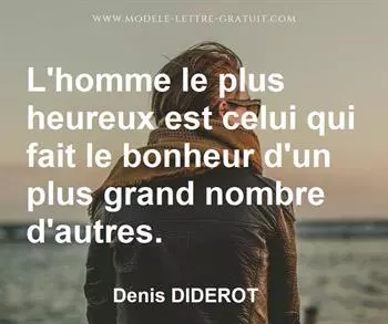 Citation de Denis DIDEROT