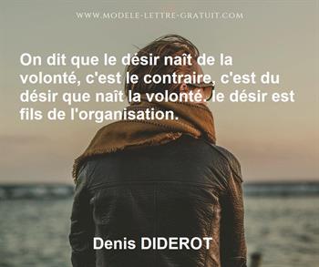 Citation de Denis DIDEROT