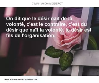 Citations Denis DIDEROT
