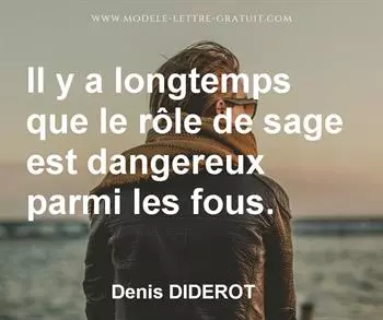 Citation de Denis DIDEROT