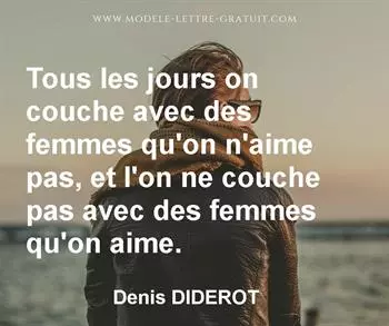 Citation de Denis DIDEROT