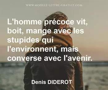 Citation de Denis DIDEROT