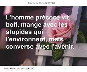 Citations Denis DIDEROT