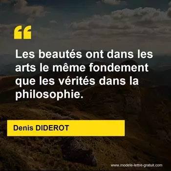 Citation Denis DIDEROT