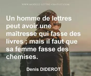 Citation de Denis DIDEROT
