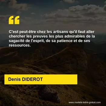 Citation Denis DIDEROT