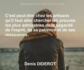 Citation de Denis DIDEROT