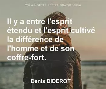 Citation de Denis DIDEROT