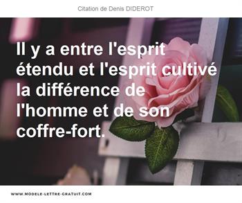 Citations Denis DIDEROT