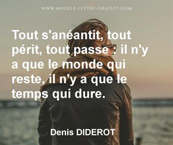 Citation de Denis DIDEROT