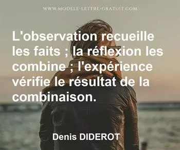 Citation de Denis DIDEROT