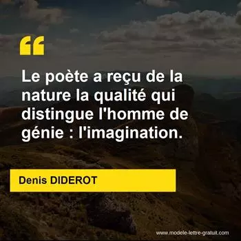Citation Denis DIDEROT