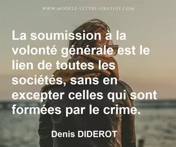 Citation de Denis DIDEROT