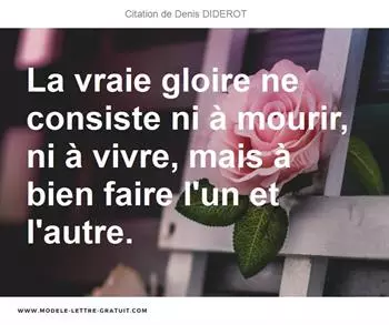 Citations Denis DIDEROT