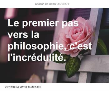 Citations Denis DIDEROT