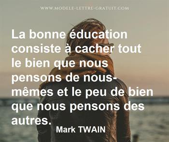 Citation de Mark TWAIN