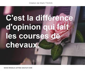 Citations Mark TWAIN