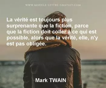 Citation de Mark TWAIN