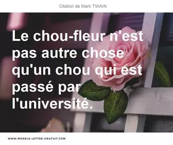 Citations Mark TWAIN