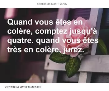 Citations Mark TWAIN