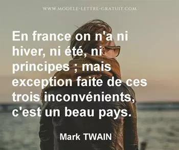 Citation de Mark TWAIN