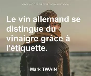 Citation de Mark TWAIN