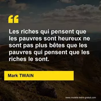 Citation Mark TWAIN