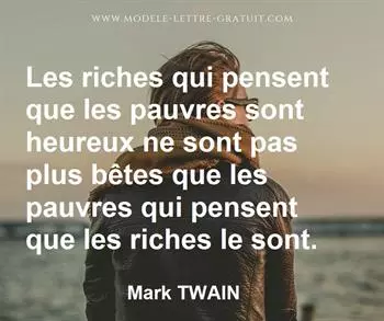 Citation de Mark TWAIN