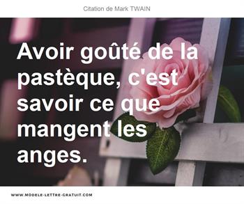 Citations Mark TWAIN