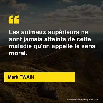 Citation Mark TWAIN